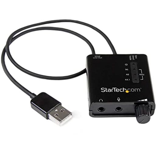 STARTECH.COM USB - DACإåɥۥ󥢥 S/PDIFб 96KHZ/24BIT 2X 3.5MMߥ˥å 1X 3.5MMȥ󥯴ݷͥ ICUSBAUDIO2D