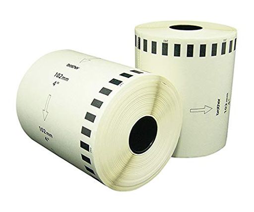 ブラザー 感熱ラベルプリンター 交換用長尺紙テープ