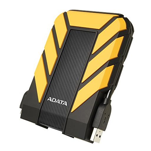 ADATA(エイデータ) 外付HDD 2TB［USB3.1］ HD710 PRO 外付けハードドライブ AHD710P-2TU31-CYL イエロー