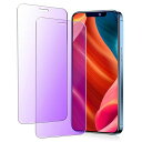 IPHONE12PRO / IPHONE 12 ガラスフィルム ブルーライトカット IPHONE12プロ 保護フィルム ブルーライト アイフォン12 液晶フィルム いPHONE12PRO 保護シート 【2枚セット/薄い/目の疲れを軽減】