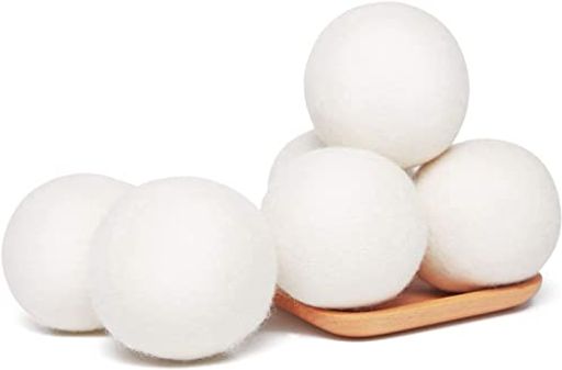 乾燥機用 乾燥ボール 6個セット ドライヤーボール 直径7CM ウールボール 除湿ボール 洗濯乾燥ボール 衣..
