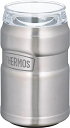 サーモス アウトドアシリーズ 保冷缶ホルダー 350ML缶用 2WAYタイプ ステンレス ROD-0021 S