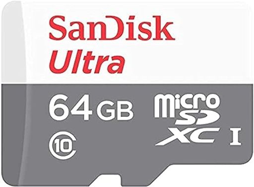 SANDISK ULTRA 64GB 100MB/S UHS-I CLASS 10 MICROSDXC CARD SDSQUNR-064G-GN3MN