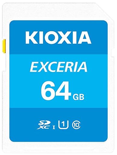 64GB SDXCJ[h SDJ[h KIOXIA LINVA EXCERIA CLASS10 UHS-I U1 R:100MB/S COe[ LNEX1L064GG4