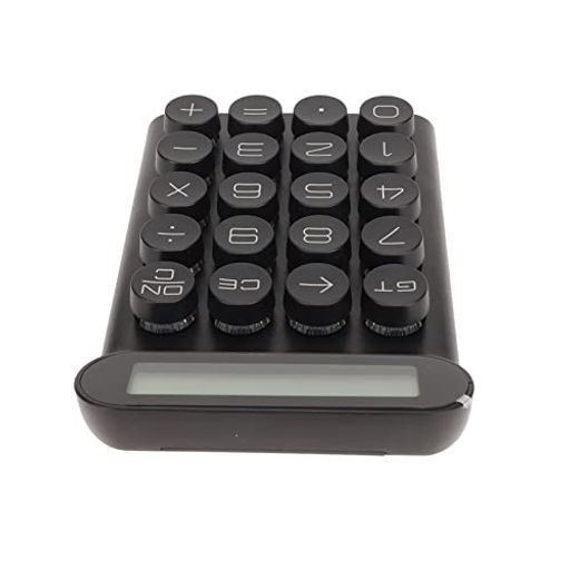 TUORE メカニカル電卓 ブルースイッチ レトロ電卓 業務用 700MAH (黒)