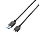 GR USBP[u yMICROBz USB3.0 (USB A IX TO MICROB IX) X^_[h 2M ubN USB3-AMB20BK