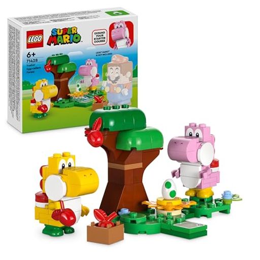レゴ(LEGO) スーパーマリオ 森の中 の ヨッシー と タマゴ おもちゃ 玩具 プレゼント ブロック 女の子 男の子 子供 5歳 6歳 7歳 8歳 小学生 ヨッシー ごっこ遊び 71428