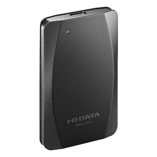アイ・オー・データ IODATA SSD 外付け 2TB USB 3.2 GEN 2 TYPE-A TYPE-C両対応 読み書き約1000MB/秒 シネマカメラ対応 耐衝撃耐振動 映像編集
