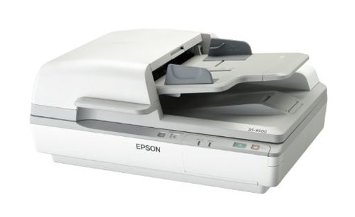 EPSON A4高耐久フラットベッドスキャナー DS-6500 A4対応 1200DPI CCDセンサー ADF搭載 両面同時読み取り対応 重送検知機能搭載 スタンダードモデル