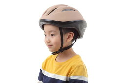オリンパス SG規格品 子供用ヘルメット Mサイズ (52~56CM) O-MV10-M カフェラテ