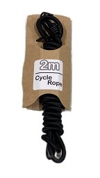 自転車ロープ 2M 黒 11055