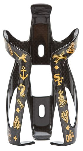 `l(CINELLI) ] [hoCN i p[c {gP[W n[Y }CNWCAg MIKE GIANT CARBON BOTTLE CAGE GOLD PB0HRMGG