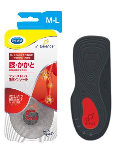 販売名:ドクターショール インバランス フットストレス吸収インソール 膝・かかと 商品サイズ (幅×奥行×高さ) :100MM×40MM×235MM 種類:インソール サイズ:M-L *サイズ詳細はサイズガイドをご確認ください。 内容量:1足分 原産国:中国 ドクターショールは、世界100カ国以上で愛用されているフットケア専門ブランドです✨ 瞬時に衝撃を吸収。下半身へ伝わる足からのストレス*を軽減します◎(*着地した時に足にかかる圧力・衝撃等の外的要因によるもの) 靴の中での足位置を安定化させ自然な歩行をサポートします❢ 足裏にぴったりフィットし、体重をより均一に分散させ圧力を軽減します☺