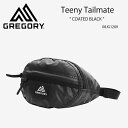 GREGORY グレゴリー バッグパック GREGORY Teeny Tailmate - COATED BLACK 08JG1289 グレゴリー ティニー テ...