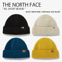 THE NORTH FACE ノースフェイス ニット帽 WL SHORT BEANIE ホワイトレーベル ショート ビーニー ニットキャップ 帽子 ブラック ベージュ ブルー イエロー ストリート カジュアル メンズ レディース NE3BN50J/L/M/N【中古】未使用品