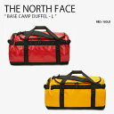 THE NORTH FACE ノースフェイス カーゴバッグ BASE CAMP DUFFEL - L ベース キャンプ ダッフル ボストンバッグ ドラムバッグ ショルダーバッグ バッグ ロゴ レッド イエロー メンズ レディース NN2FN79A/B【中古】未使用品