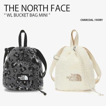 THE NORTH FACE ノースフェイス ショルダーバッグ WL BUCKET BAG MINI ホワイトレーベル バケット バッグ ミニ トートバッグ 巾着バッグ ボア フリース ブラック グレー ホワイト ベージュ WHITELABEL メンズ レディース 男性用 女性用 男女共用 NN2PN51M/N【中古】未使用品