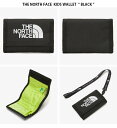 THE NORTH FACE ノースフェイス キッズ 財布 KIDS WALLET ウォレット 折りたたみ コインケース ネックストラップ ベルクロ ロゴ ストリート カジュアル ブラック ネイビー アイボリー ラベンダー 子供用 男の子 女の子 NN2PN56R/S/T/U【中古】未使用品 LPL 3