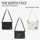 THE NORTH FACE ノースフェイス ショルダーバッグ ML LIGHT SLING BAG ライト スリング バッグ クロスバッグ サコッシュ バッグ ミニバッグ ペイズリー柄 ブラック アイボリー ロゴ NN2PN57A/B/C【中古】未使用品