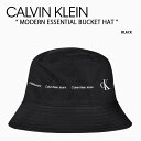 Calvin Klein JoNC oPbgnbg MODERN ESSENTIAL BUCKET HAT BLACK _GbZVoPbgnbg ubN Xq jZbNX Y fB[X HX0235 001yÁzgpi