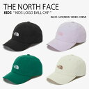 THE NORTH FACE ノースフェイス キッズ ベースボールキャップ KIDS LOGO BALL CAP ロゴ ボール キャップ 帽子 コットンキャップ...