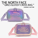 THE NORTH FACE ノースフェイス キッズ ガールズ クロスバッグ GIRLS GLOSSY CROSS BAG ショルダーバッグ 肩掛け LAVENDER PINK ポーチ グロッシー ガールズバッグ ラベンダー ピンク NN2PP10S/R【中古】未使用品