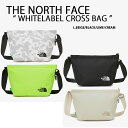 THE NORTH FACE ノースフェイス ショルダーバッグ WL CROSS BAG ホワイトレーベル クロスバッグ BLACK BEIGE CREAM LIME ミニバッグ かばん ロゴ WHITELABEL メンズ レディース NN2PP54J/K/L/M【中古】未使用品