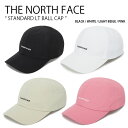 THE NORTH FACE ノースフェイス ベースボールキャップ STANDARD LT BALL CAP スタンダード ライト キャップ 帽子 カジュアル ストリート スポーツ WHITELABEL ブラック ホワイト ベージュ ピンク メンズ レディース 男性用 女性用 NE3CQ01J/K/L/M【中古】未使用品(4)