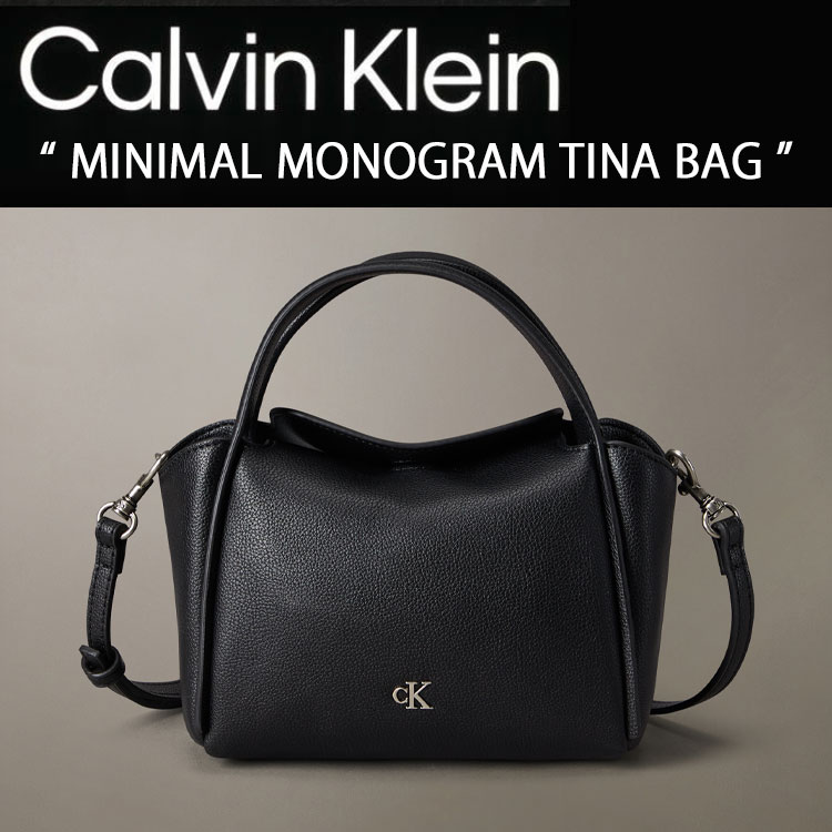 Calvin Klein Х󥯥饤 Хå Хå CKJ MINIMAL MONOGRAM TINA BAG BL...