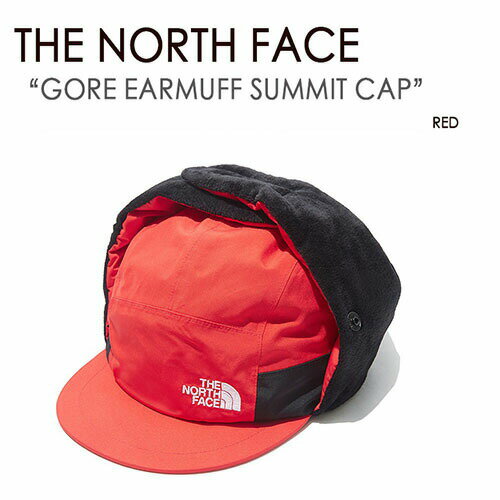 THE NORTH FACE ノースフェイス GORE EARMUFF SUMMIT CAP GORE TEX サミットシリーズ イヤマフ キャップ RED レッド NE3CK61B メンズ レディース 男女共用 男性用 女性用【中古】未使用品