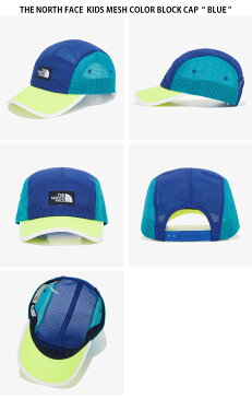 【ポイント2倍!期間限定】THE NORTH FACE ノースフェイス キッズ 帽子 KIDS MESH COLOR BLOCK CAP メッシュ カラー ブロック キャップ ベースボールキャップ アウトドア ロゴ ストリート 男の子 女の子 子供用 NE3CN01R/S/T【中古】未使用品