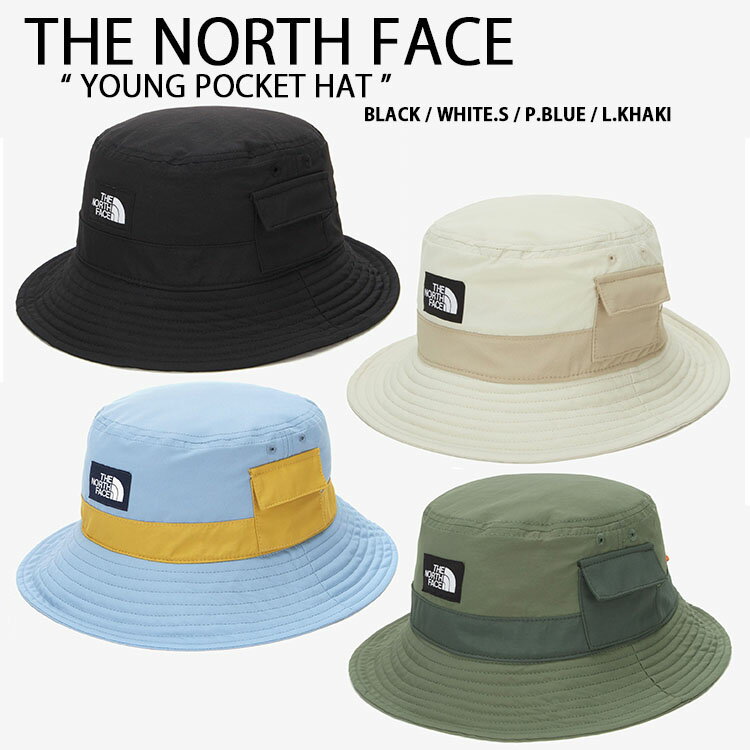 ザノースフェイス ヤングポケット ハット NE3HN15 商品名 : THE NORTH FACE YOUNG POCKET HAT ノースフェイス バケットハット 帽子 ポケットハット バケハ ハット サファリハット コットンハット アウトドア 首ひも付き ロゴ ストリート NE3HN15A NE3HN15B NE3HN15C NE3HN15D TNFロゴラベルがポイントのバケットハットです。 クラウンバンドの配色と横の小さなポケットが特徴。 リアストリングでサイズ調整が可能です。 内部汗に吸湿速乾の良い、COOL MAX素材を使用し、直用感が快適です。 首ひも/あごひもは着脱可能です。 【環境にやさしい素材】 環境保護のためにRECYCLED素材を使用しました。 ブランド・メーカー：THE NORTH FACE 素材： 表地：ナイロン（リサイクル）100％ 裏地：ポリエステル100％ サイズ：M〜L カラー：BLACK / WHITE-SAND / POWDER-BLUE / LIGHT-KHAKI ・注意事項：モニターの発色具合により色合いが異なる場合がございます ※ご注意（ご購入の前にご一読下さい。）※ ・当ショップはWEB販売店になっており、メ-カ-等の海外倉庫と共通在庫での販売 を行なっておりますので、お取り寄せに約7-14日お時間をいただく商品がございます。 つきましては、購入後に指定頂きました日時に間に合わせることができない事もございます。 また、WEB上で「在庫あり」になっている商品につきましても、倉庫での在庫管理で欠品となってしまう場合がございます。 在庫切れ・発送遅れ等のご連絡はメールで行っておりますので、予めご了承下さい。 （欠品の場合は迅速に返金手続きをさせて頂きます。） メールをお受け取り出来ます様確認頂ければ幸いでございます。 （本サイトからのメール送信されます。ドメイン設定の際はご注意下さい） ・取り寄せ商品を多数取り扱っている為、靴箱にはダメージや走り書きがあったりします。 商品にもよりますが、多くは海外輸入商品になるため日本販売のタグ等がついていない商品もございます。 商品に関しましては全て正規品ですので、ご安心ください。 ・検品は充分に行っておりますが、万が一商品にダメージ等発見しましたら当店までご連絡下さい。 （ご使用後の交換・返品等には基本的に応じることが出来ませんのでご注意下さい） クレーム・返品には基本的に応じることが出来ませんので、こだわりのある方は事前にお問い合わせ下さい。 誠実、また迅速に対応させて頂きます。商品紹介 ザノースフェイス ヤングポケット ハット NE3HN15 商品名 : THE NORTH FACE YOUNG POCKET HAT ノースフェイス バケットハット 帽子 ポケットハット バケハ ハット サファリハット コットンハット アウトドア 首ひも付き ロゴ ストリート NE3HN15A NE3HN15B NE3HN15C NE3HN15D TNFロゴラベルがポイントのバケットハットです。 クラウンバンドの配色と横の小さなポケットが特徴。 リアストリングでサイズ調整が可能です。 内部汗に吸湿速乾の良い、COOL MAX素材を使用し、直用感が快適です。 首ひも/あごひもは着脱可能です。 【環境にやさしい素材】 環境保護のためにRECYCLED素材を使用しました。 ブランド・メーカー：THE NORTH FACE 素材： 表地：ナイロン（リサイクル）100％ 裏地：ポリエステル100％ サイズ：M〜L カラー：BLACK / WHITE-SAND / POWDER-BLUE / LIGHT-KHAKI ・注意事項：モニターの発色具合により色合いが異なる場合がございます ※ご注意（ご購入の前にご一読下さい。）※ ・当ショップはWEB販売店になっており、メ-カ-等の海外倉庫と共通在庫での販売 を行なっておりますので、お取り寄せに約7-14日お時間をいただく商品がございます。 つきましては、購入後に指定頂きました日時に間に合わせることができない事もございます。 また、WEB上で「在庫あり」になっている商品につきましても、倉庫での在庫管理で欠品となってしまう場合がございます。 在庫切れ・発送遅れ等のご連絡はメールで行っておりますので、予めご了承下さい。 （欠品の場合は迅速に返金手続きをさせて頂きます。） メールをお受け取り出来ます様確認頂ければ幸いでございます。 （本サイトからのメール送信されます。ドメイン設定の際はご注意下さい） ・取り寄せ商品を多数取り扱っている為、靴箱にはダメージや走り書きがあったりします。 商品にもよりますが、多くは海外輸入商品になるため日本販売のタグ等がついていない商品もございます。 商品に関しましては全て正規品ですので、ご安心ください。 ・検品は充分に行っておりますが、万が一商品にダメージ等発見しましたら当店までご連絡下さい。 （ご使用後の不備が発覚致しました場合は交換・返品等にはご対応いたしかねます） ご交換・ご返品には基本的に応じることが出来ません。 サイズ選択や商品詳細などで ご質問やご不明な点や商品のこだわりのある方は事前にお問い合わせ下さい。