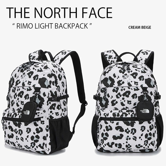 【ポイント2倍!スーパーSALE期間限定】THE NORTH FACE ノースフェイス バックパック RIMO LIGHT BACKPACK バッグ デイパック リュック ヒョウ柄 レオパード PC収納 通学 通勤 メンズ レディース 男女共用 男性用 女性用 NM2DM51M 【中古】未使用品