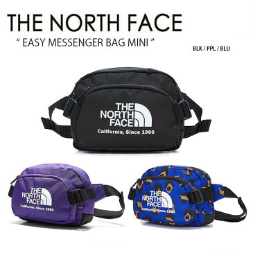 THE NORTH FACE ノースフェイス EASY MESSENGER BAG MINI メッセンジャーバッグ バッグ ポーチ 肩掛け ネイビー ブラック パープル NN2PL50J NN2PL50L NN2PL50K メンズ レディース 男女共用 男性用 女性用【中古】未使用品