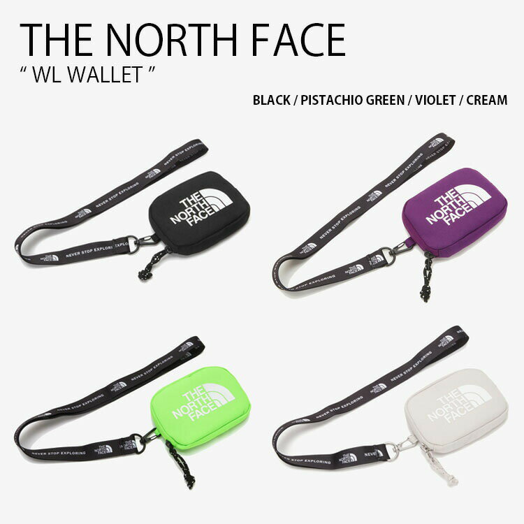 THE NORTH FACE ノースフェイス 財布 WL WALLET ホワイトレーベル ウォレット コインケース ポーチ 小物入れ ネックストラップ ロゴ ストリート WHITELABEL メンズ レディース 男性用 女性用 男女共用 NN2PN15J/K/L/M【中古】未使用品