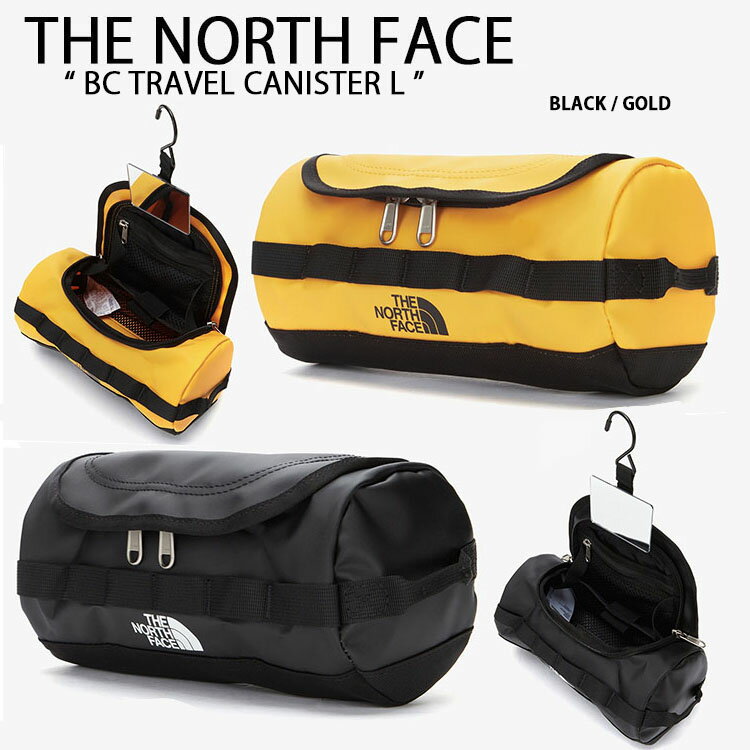 THE NORTH FACE ノースフェイス キャニスターバッグ BC TRAVEL CANISTER L トラベルバッグ ボストンバッグ サブバッグ ミニバッグ ドラムバッグ スーツケース 防水 ブラック イエローNN2PN40A NN2PN40B【中古】未使用品