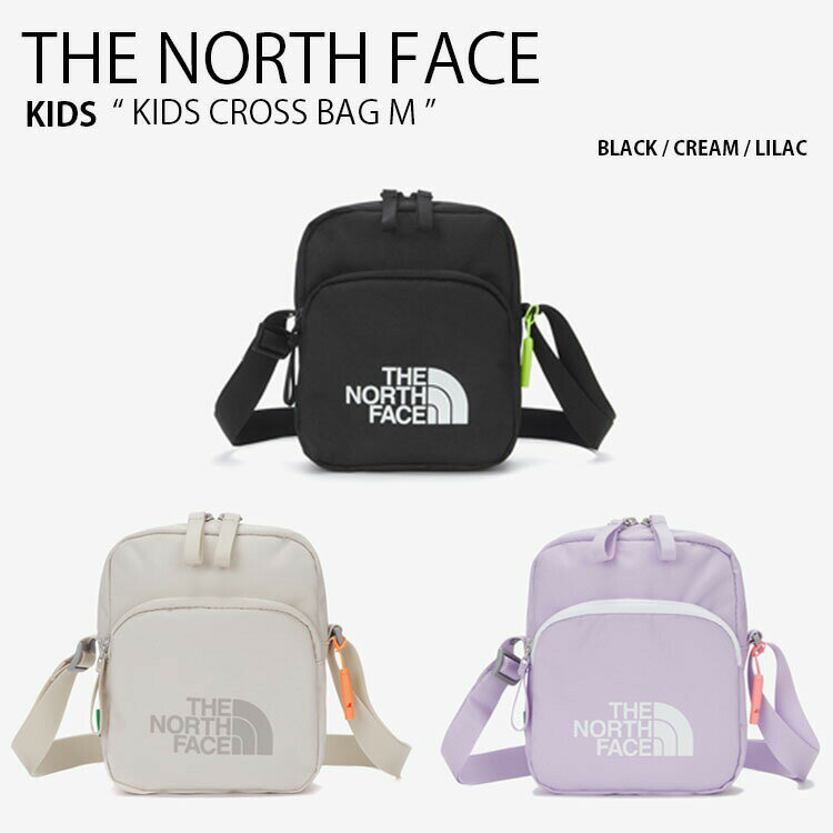 THE NORTH FACE ノースフェイス キッズ クロスバッグ KIDS CROSS BAG M ミニバッグ ミニポーチ ショルダーバッグ 肩掛け バッグ ポシェット ロゴ カジュアル アウトドア ピクニック 子供用 男の子 女の子 NN2PN50R/T/U【中古】未使用品