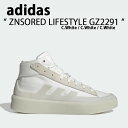 adidas アディダス スニーカーZNSORED LIFESTYLE SKATEBOARDING SPORTSWEAR MID-CUT GZ2291ライフスタイル スケートボーディング スポーツウェア ミッドカット White ホワイト メンズ レディース【中古】未使用品