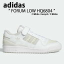adidas Originals アディダス オリジナルス スニーカー FORUM LOW HQ6804 フォーラム ロー White Grey White ホ...