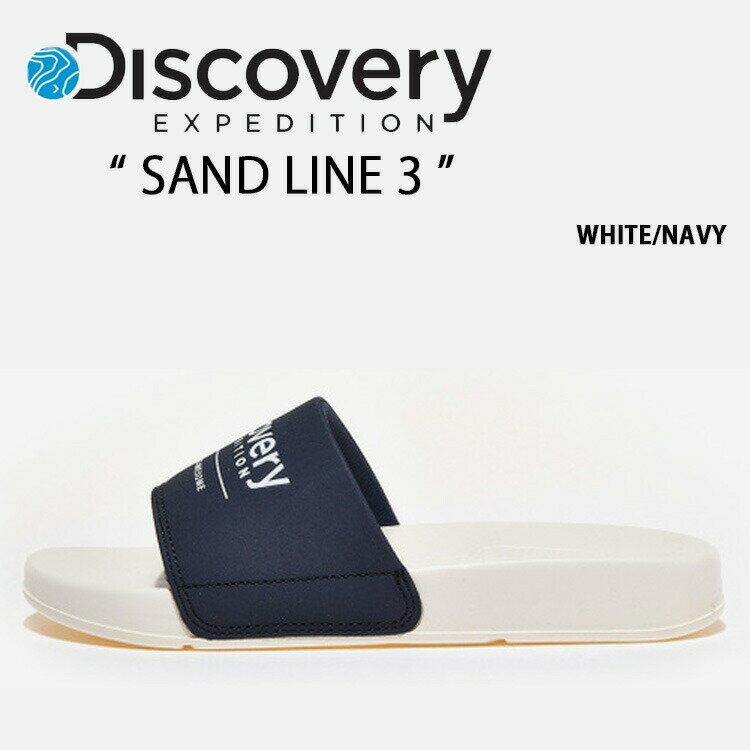 DISCOVERY ディスカバリー サンダル SAND LINE 3 WHITE NAVY 一体型サンダル 一体形成 シューズ メンズ レディース DiscoveryEcpedition ディスカバリーエクスペディション DXLP1101N-NYS 【中古】未使用品