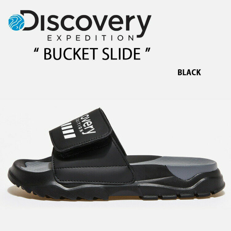 DISCOVERY ディスカバリー サンダル BUCKET SLIDE BLACK 一体型サンダル 一体形成 シューズ メンズ レディース DiscoveryEcpedition ディスカバリーエクスペディション DXLP2101N-BKS 【中古】未使用品