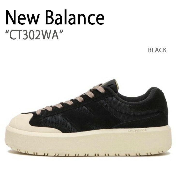 New Balance ニューバランス スニーカー CT302WA NEWBALANCE CT302 BLACK シューズ ブラック メンズ レディース 男性用 女性用未使用品