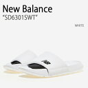 New Balance j[oX T_ 6301 WHITE Y fB[X jp p SD6301SWTyÁzgpi