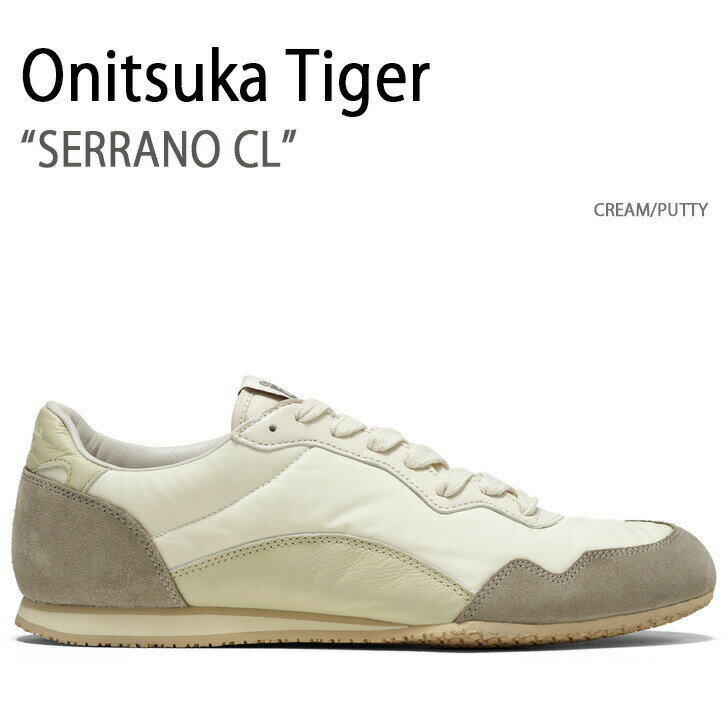 Onitsuka Tiger オニツカタイガー スニーカー SERRANO CL CREAM PUTTYメンズ レディース 男性用 女性用 1183B886.100 【中古】未使用品