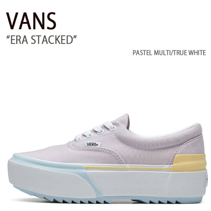 VANS バンズ スニーカー ERA STACKED VN0A4BTO24D エラ スタックド MULTI マルチ レディース 女性用【中古】未使用品