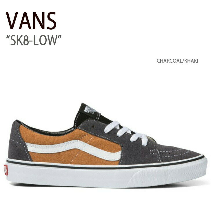 楽天セレクトショップ a-cloVANS バンズ スニーカー SK8-LOW CHARCOAL KHAKI VN0A5KXDALQ スケートロウ メンズ レディース 男性用 女性用 男女兼用【中古】未使用品