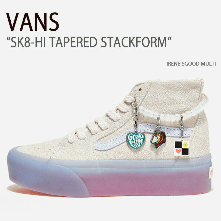 VANS バンズ スニーカー SK8-HI TAPERED STACKFORM IRENEISGOOD MULTI VN0A7Q5PBMB スケートハイテーパードスタックフォーム メンズ レディース 男性用 女性用 男女兼用【中古】未使用品