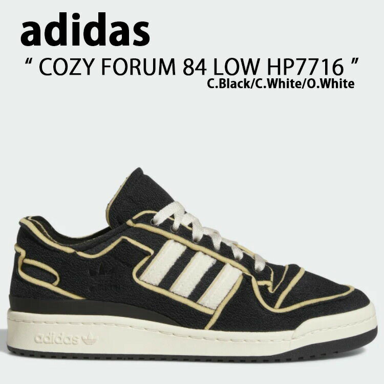 adidas Originals AfB_X IWiX Xj[J[ COZY FORUM 84 LOW HP7715 LSI66 R[W[ tH[ 84 [ Black White ubN ItzCg Y fB[X jp p jpyÁzgpi