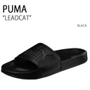 PUMA プーマ サンダル PUMA LEADCAT BLACK シューズ メンズ レディース 男性用 女性用 360263-10【中古】未使用品