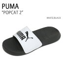 PUMA プーマ サンダル PUMA POPCAT 2 BLACK WHITE シューズ メンズ レディース 男性用 女性用 372279-09【中古】未使用品